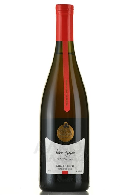 Вино Киси Квеври Премиальное Кварельский Погреб 0.75 л в п/у белое сухое
