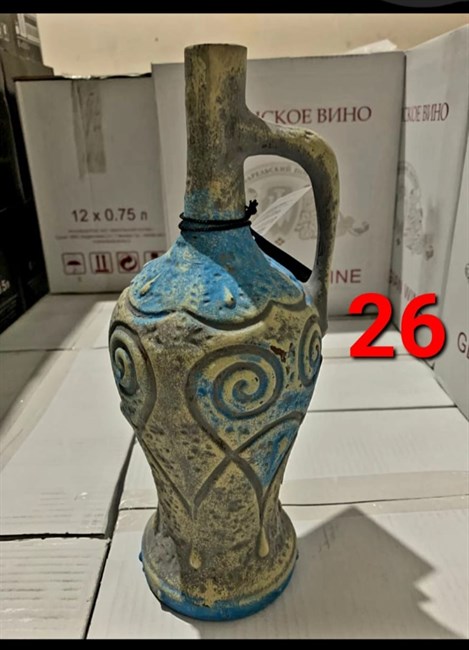 Кувшин № 26 - Киндзмараули красное полусладкое 1л. 1822