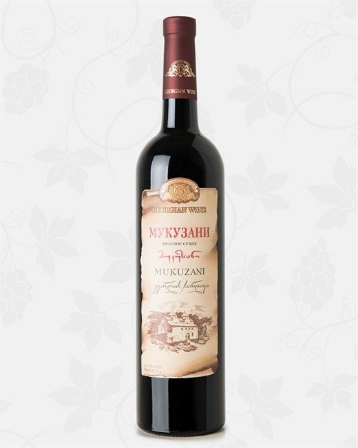 КВАРЕЛИ МУКУЗАНИ КРАСНОЕ СУХОЕ  0,75л. 1997