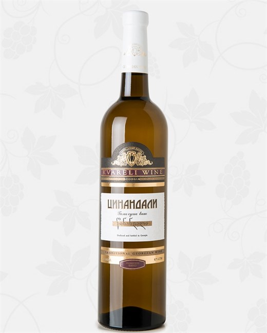 ЦИНАНДАЛИ БЕЛОЕ СУХОЕ 0,75л. Бордо 2007