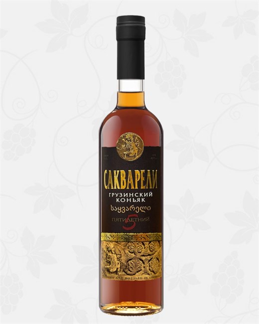 КОНЬЯК САКВАРЕЛИ 5*, 0,5л. 2009