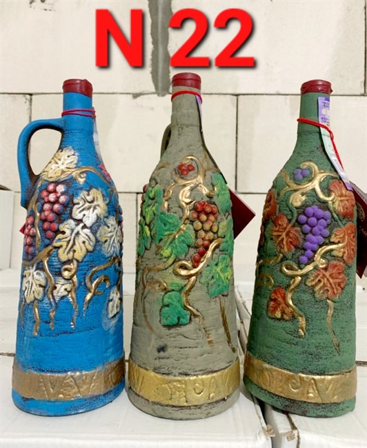 Кувшин № 22 АЛАЗАНСКАЯ ДОЛИНА красное полусладкое 1л. 1830