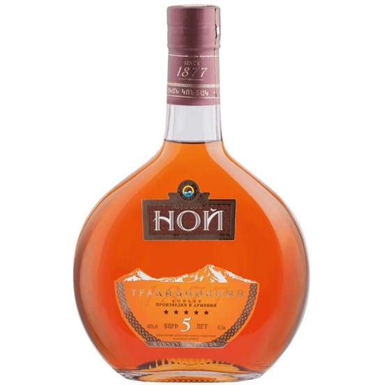 Коньяк Ной Традиционный 5 лет 0,5 л 2141