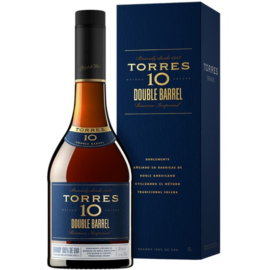 Бренди Torres 10 Double Barrel 10 лет, 0,7 л в подарочной упаковке 2148