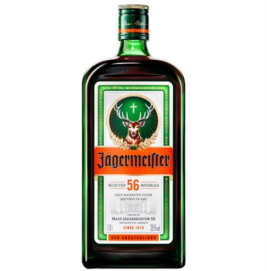 Ликер Jagermeister 35% Германия, 1 л. 2308