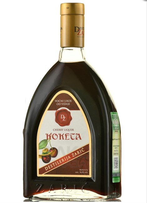 Koketa Cherry Ликер Кокетка Вишнёвый Сербия 26%, 0.7л 2309