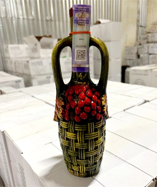 Плетёнка Саперави Красное Сухое 0,75л. 2379