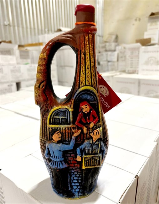 Кувшин "Новый" - Киндзмараули, красное п/сл, 0,75л. 2237