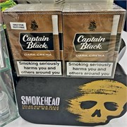 CAPTAIN BLACK DARK CREMA (БЛОК 10 ПАЧЕК) 2538