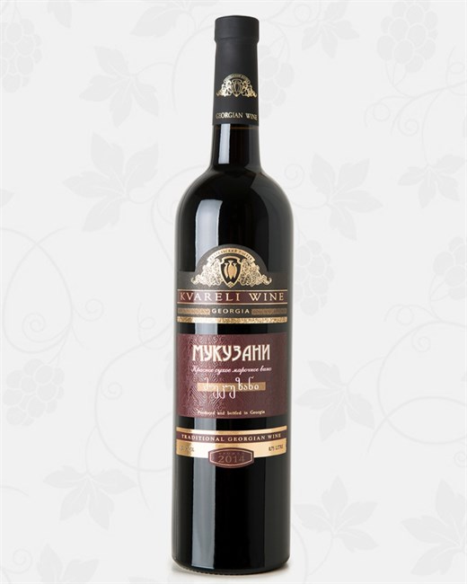 МУКУЗАНИ КРАСНОЕ СУХОЕ 0,75л. Бордо 2002